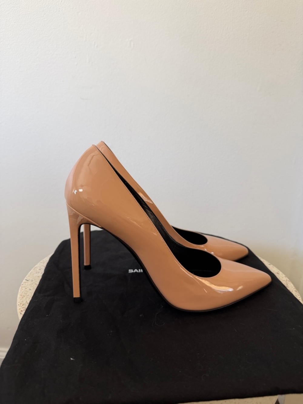 Saint Laurent Anja Stilletto Pump in patent leather - Picture 3 of 7